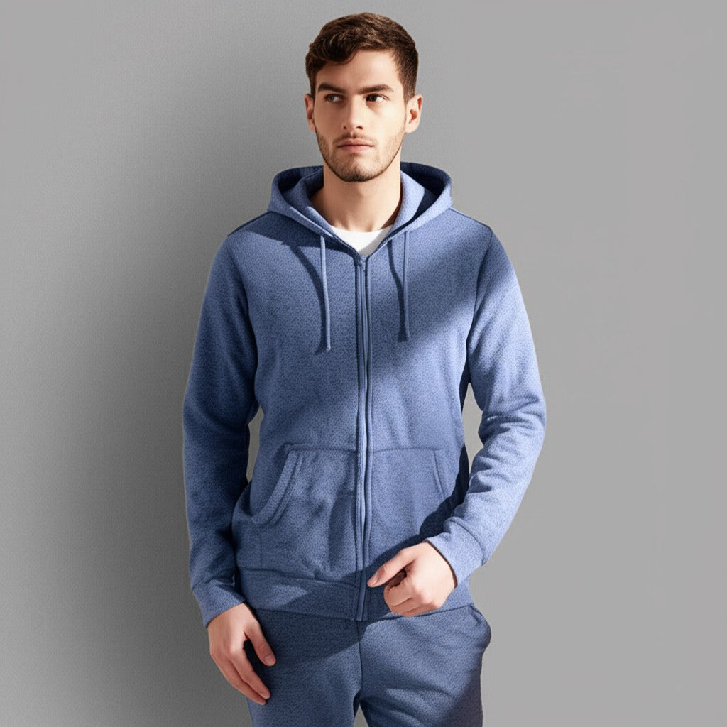 Blue Dotted Unisex Tracksuit