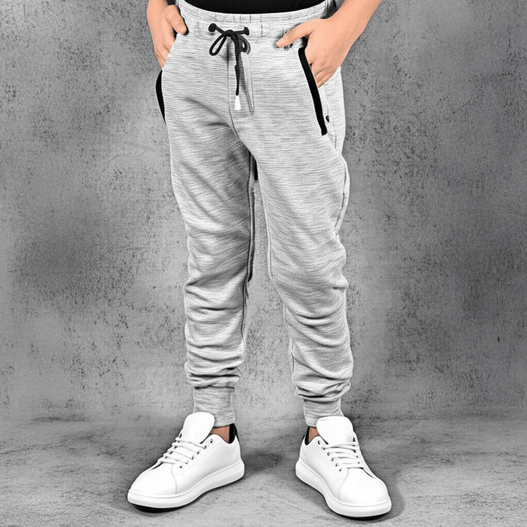 Grey Kids Trouser