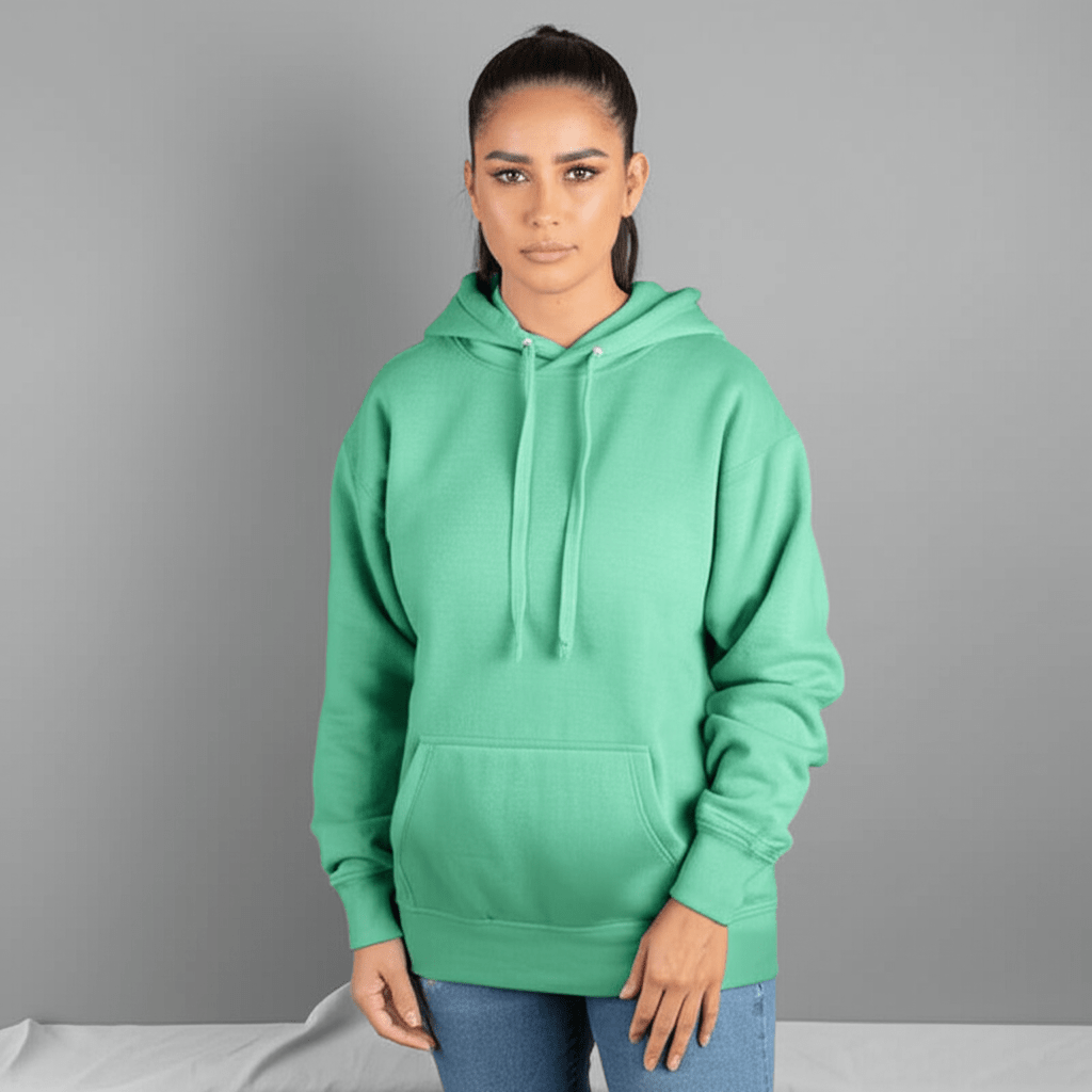 Unisex Double Cap Hoodie