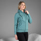 Unisex Zip Up Double Cap Hoodie