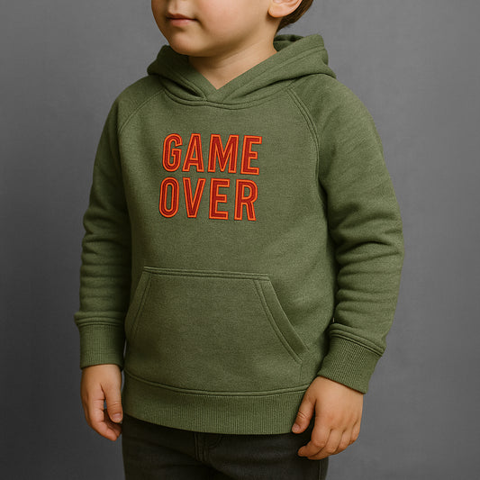 Game Over Kids Pullover Hoodie