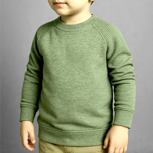 Green Kids Sweat Shirt