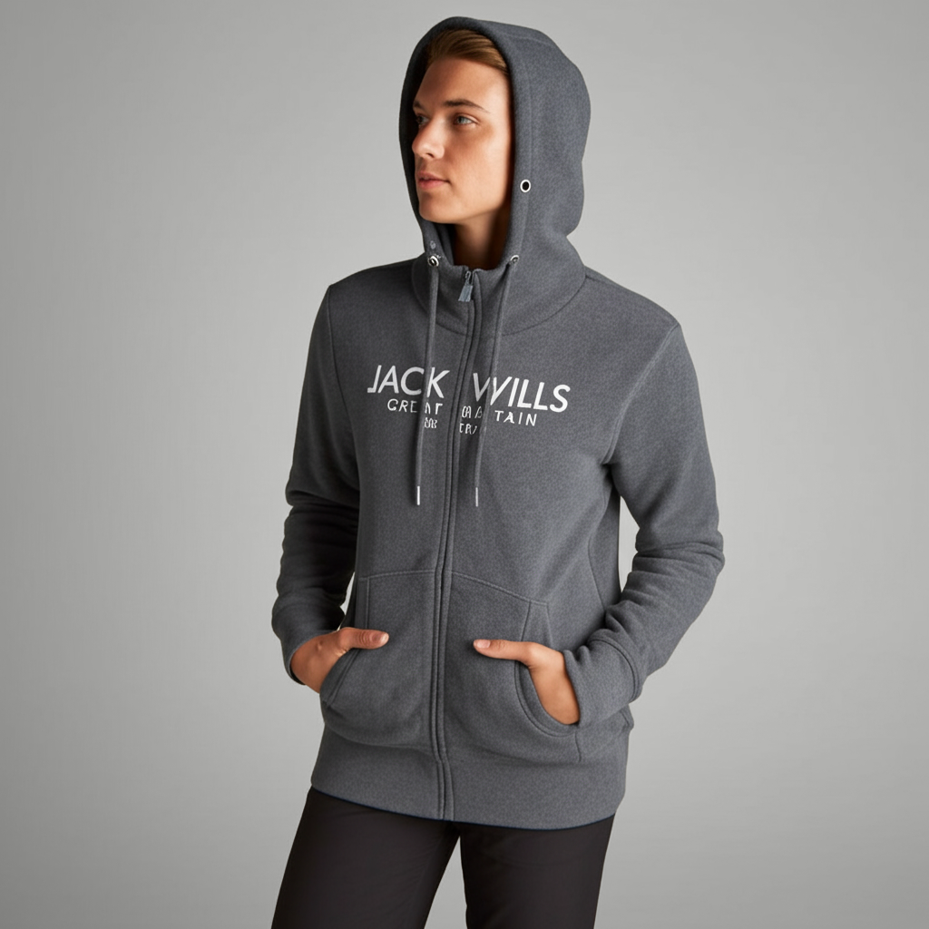 Unisex Zip Up Hoodie