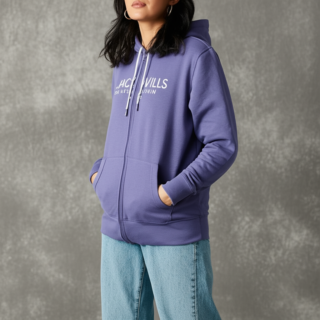 Unisex Zip Up Hoodie