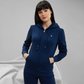 Navy Blue Unisex Zipper
