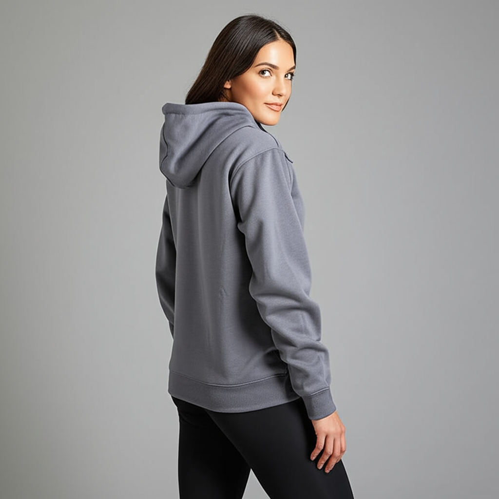 Charcoal Black Hoodie