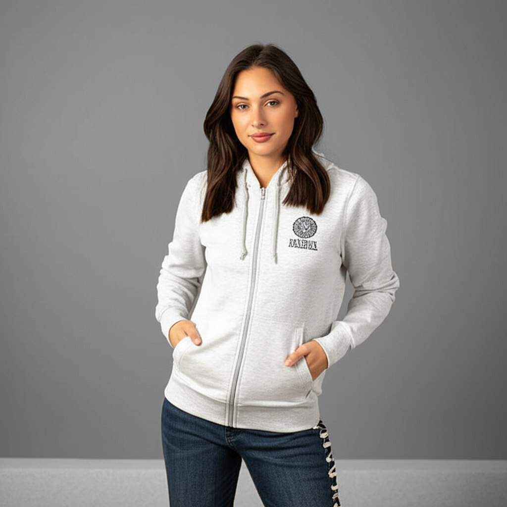 Franklin & Marshall Unisex Zip Up Hoodie