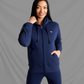 Navy Blue Unisex Zipper