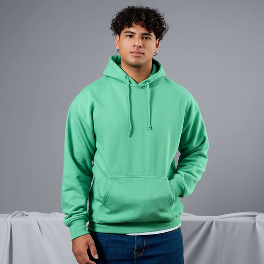 Unisex Double Cap Hoodie