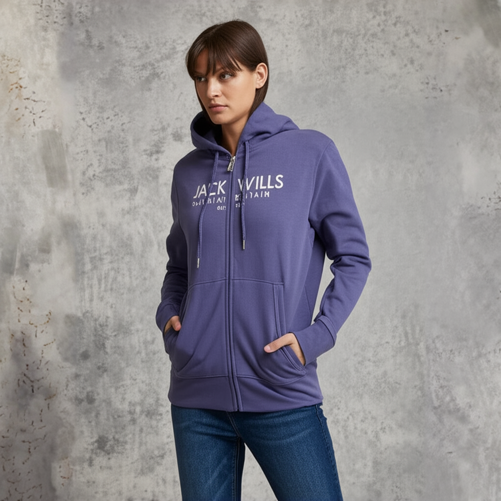 Unisex Zip Up Hoodie