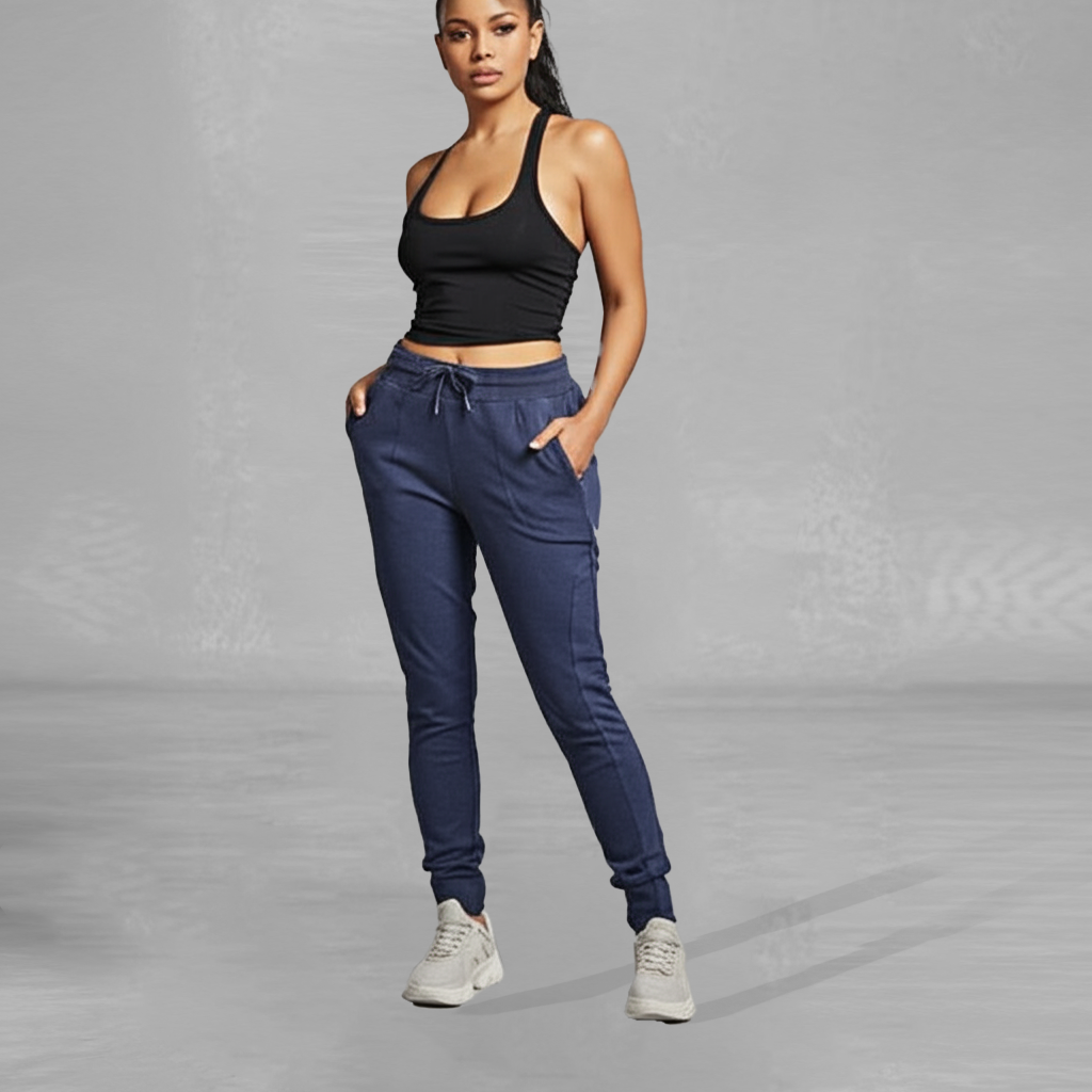 Plain Blue Trouser