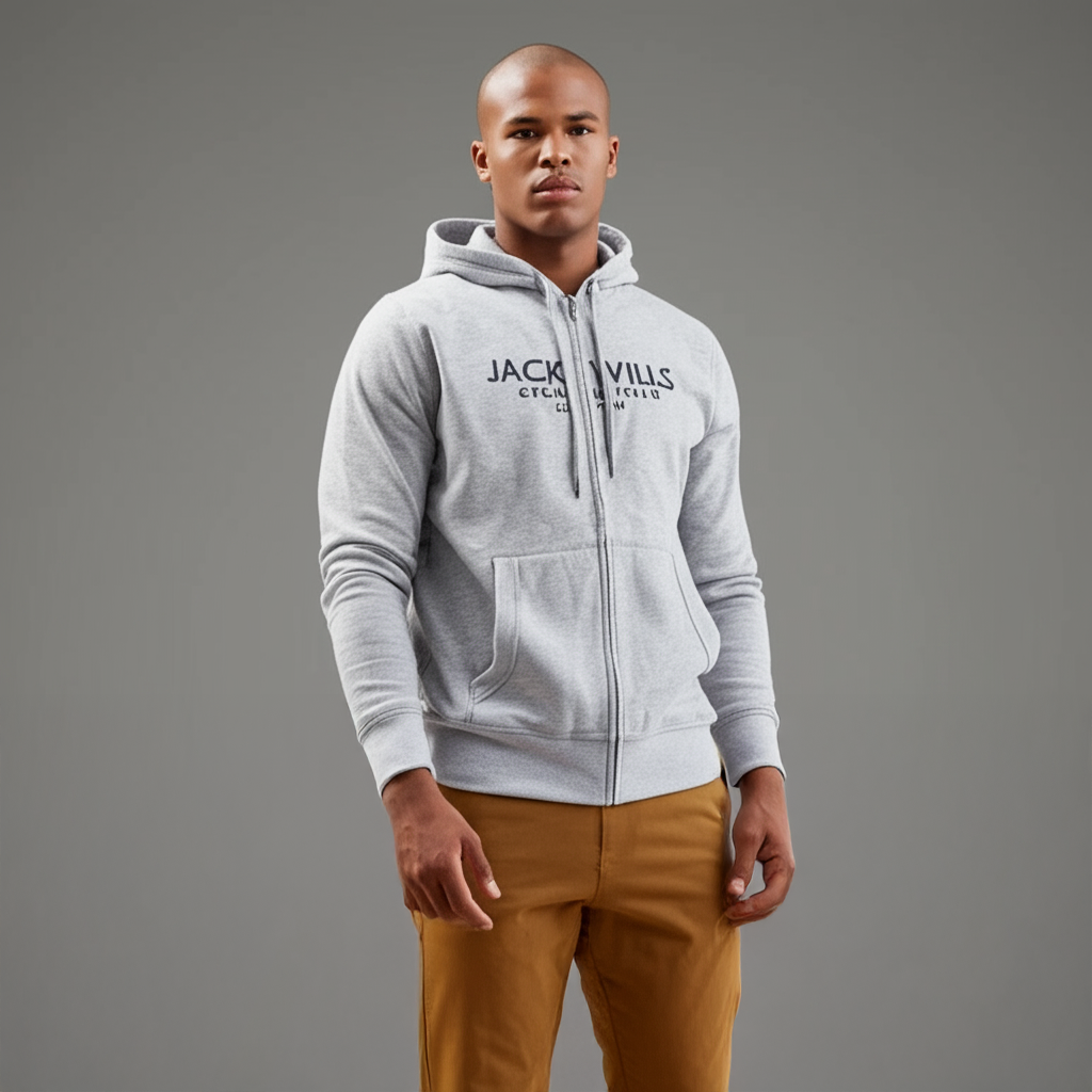 Unisex Zip Up Hoodie